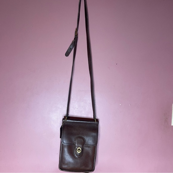 Coach vintage Murphy brown leather crossbody bag - Picture 2 of 12